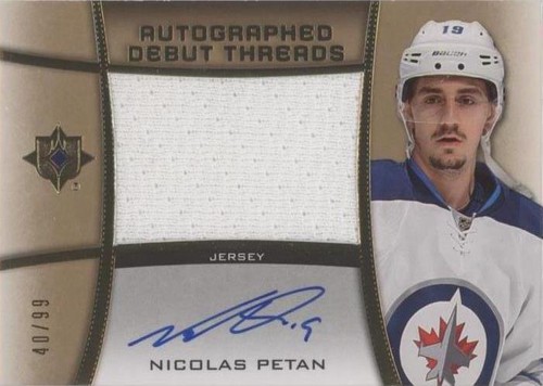 2015-16 Upper Deck Ultimate Collection - Nicolas Petan #ADT-NP