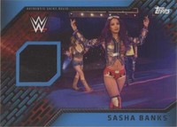 2018 Topps WWE Women's Division - Sasha Banks #SR-SB