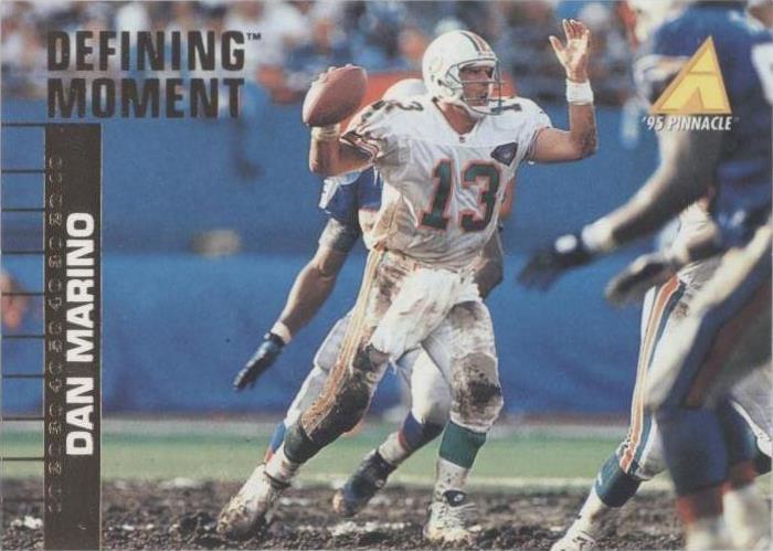 Pinnacle Club Collection 1995 Dan Marino #18