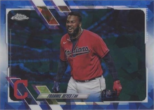 2021 Topps Chrome Sapphire Edition - Franmil Reyes #341