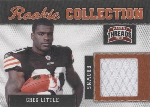 2011 Panini Threads Greg Little #13