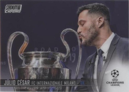 2020-21 Topps Stadium Club Chrome UCL Julio Cesar #47