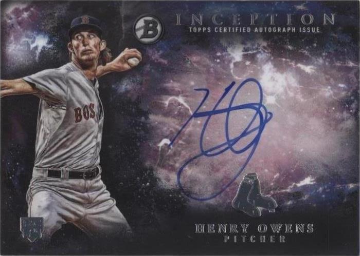 2016 Bowman Inception - Henry Owens #RA-HOW