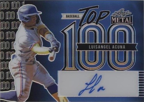 2023 Leaf Metal - Luisangel Acuna #T1-LA1