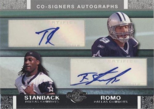 2007 Topps Co-Signers Isaiah Stanback Tony Romo #CSA-RS