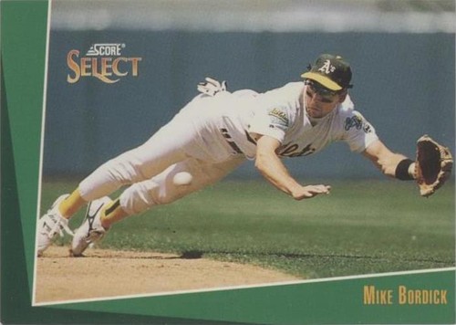 1993 Score Select - Mike Bordick #208