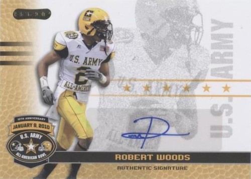 2010 Razor U.S. Army All-American Bowl Robert Woods #BA-RW2