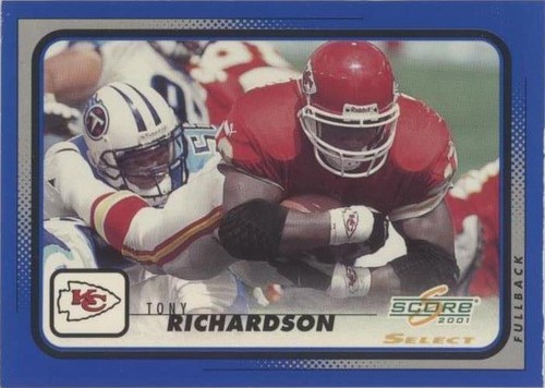 2001 Score Select Tony Richardson #100
