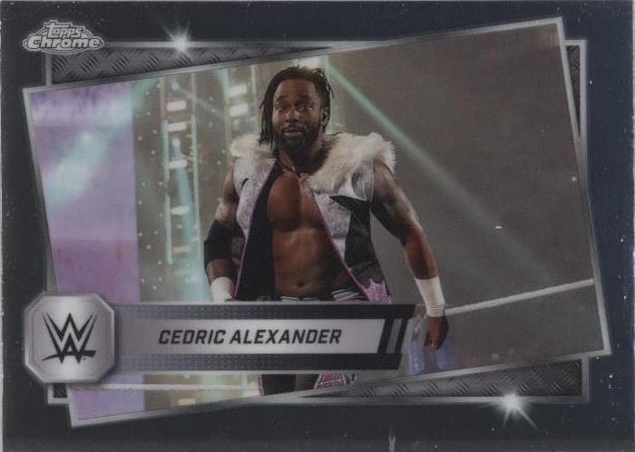 2025 Topps Chrome WWE - Cedric Alexander #143