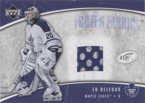 2005-06 Upper Deck Ice - Ed Belfour #FF-EB