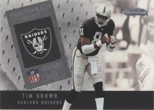 2002 Fleer Showcase Tim Brown #7 FB