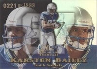1999 Flair Showcase Karsten Bailey #163