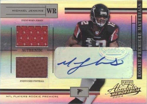 2004 Playoff Absolute Memorabilia Michael Jenkins #204
