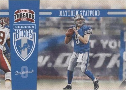 2011 Panini Threads Matthew Stafford #43