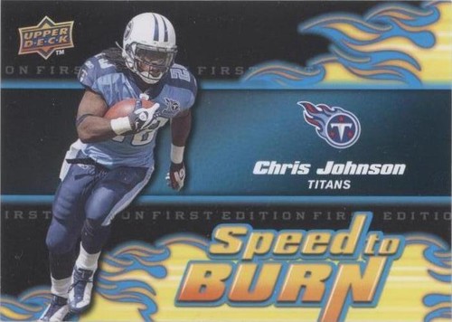 2009 Upper Deck First Edition Chris Johnson #SB-3