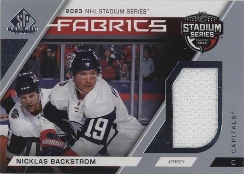 2023-24 Upper Deck SP Game Used - Nicklas Backstrom #STS-12