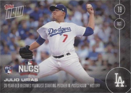 2016 Topps Now - Julio Urias #609