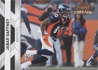 2010 Panini Threads Jabar Gaffney #43