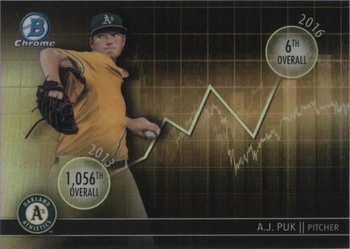 2016 Bowman Draft - A.J. Puk #DD-AP