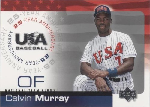 2004 Upper Deck USA Baseball 25-Year Anniversary - Calvin Murray #USA-132