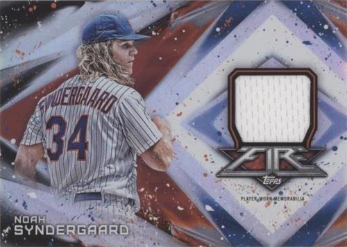 2017 Topps Fire - Noah Syndergaard #FR-NS