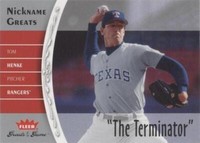 2006 Fleer Greats of the Game - Tom Henke #NG-TH