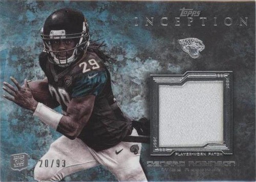 2013 Topps Inception Denard Robinson #RP-DRO