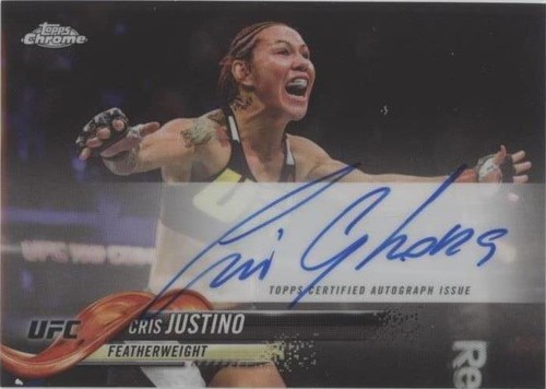 2018 Topps Chrome UFC - Cris Justino #FA-CJ