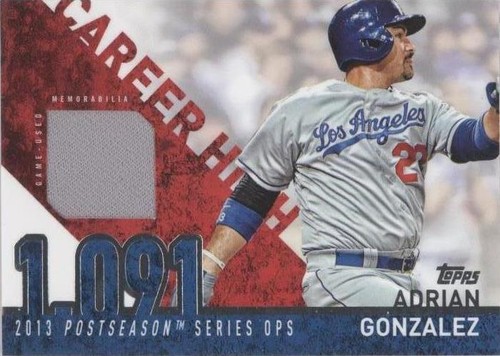 2015 Topps - Adrian Gonzalez #CHR-AG