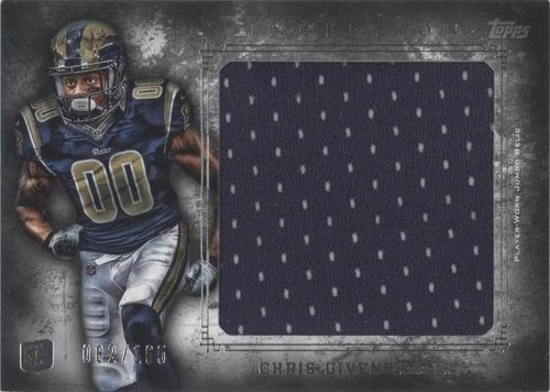 2012 Topps Inception Chris Givens #JR-CGI