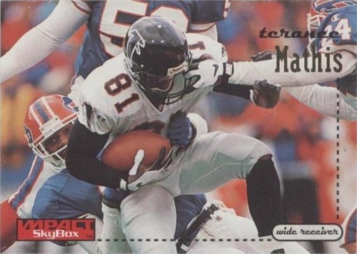 1996 Skybox Impact Terance Mathis #9