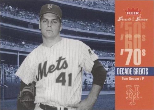 2006 Fleer Greats of the Game - Tom Seaver #DEC-TS