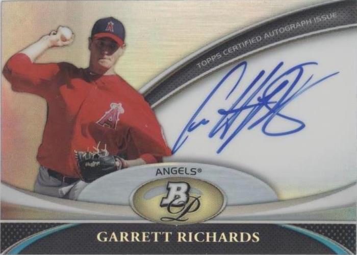 Bowman Platinum 2011 - Garrett Richards #BPA-GR