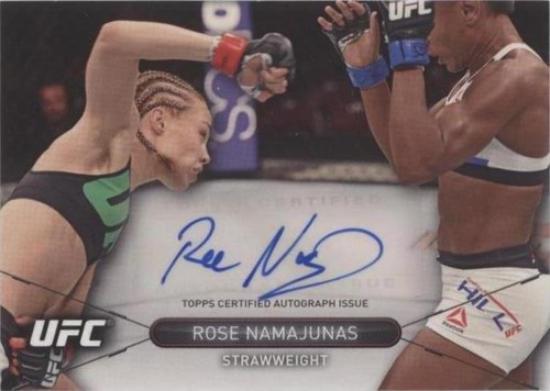 2016 Topps UFC High Impact - Rose Namajunas #HA-RN
