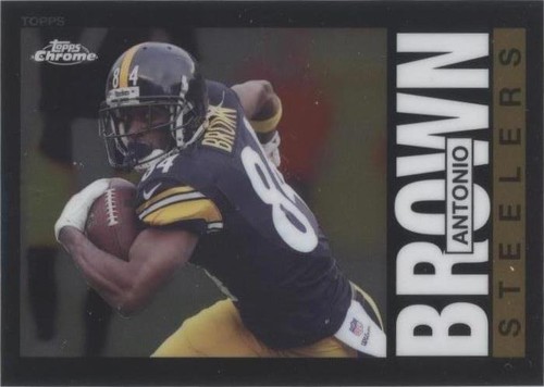 2015 Topps Chrome Antonio Brown #T60-AB