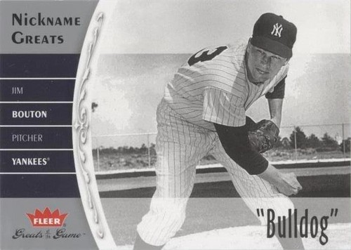 2006 Fleer Greats of the Game - Jim Bouton #NG-JB