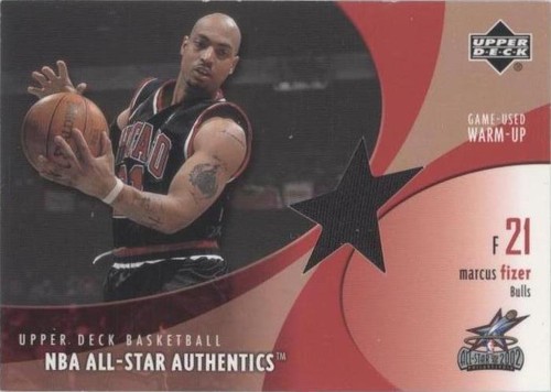 2002-03 Upper Deck - Marcus Fizer #MF-AW