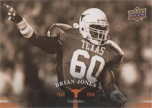 2011 Upper Deck University of Texas Brian Jones #50