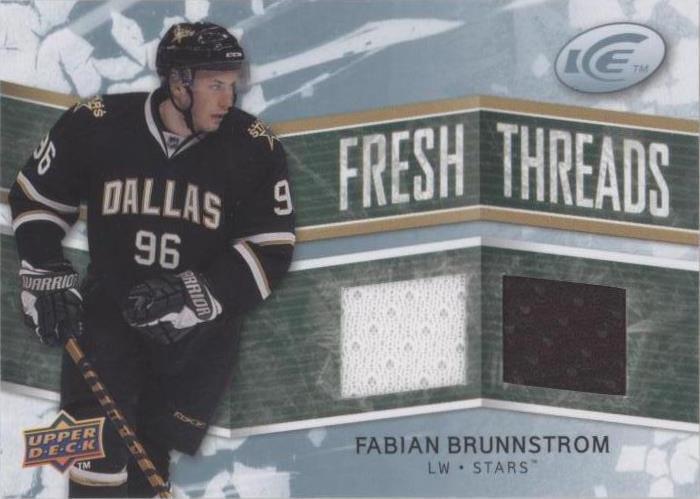 2008-09 Upper Deck Ice - Fabian Brunnstrom #FT-FB