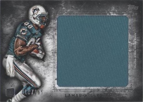 2012 Topps Inception Lamar Miller #JR-LM