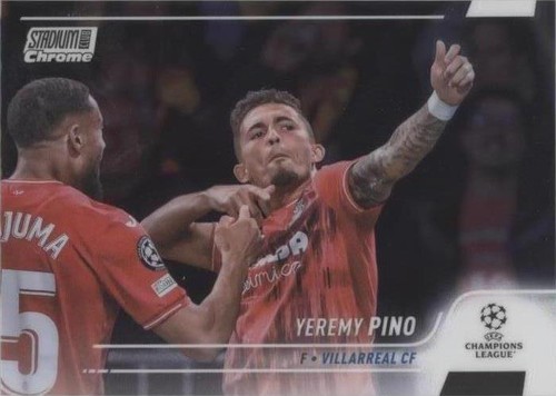 2021-22 Topps Stadium Club Chrome UCL Yeremy Pino #51