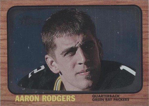 2005 Topps Heritage Aaron Rodgers #THC27