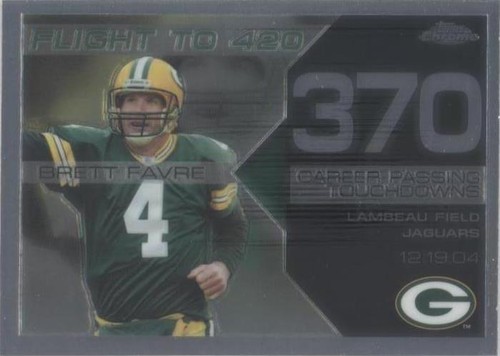 2008 Topps Chrome Brett Favre #BFC-370