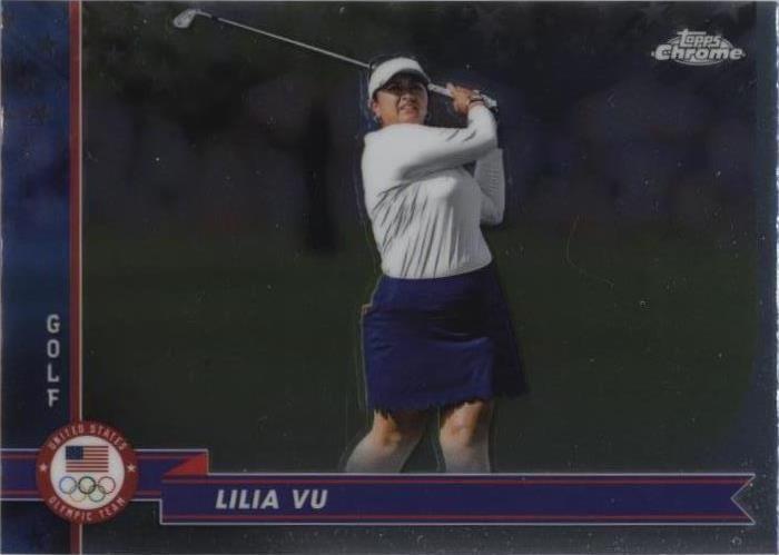 2024 Topps Chrome U.S. Olympic & Paralympic Team and Hopefuls - Lilia Vu #120