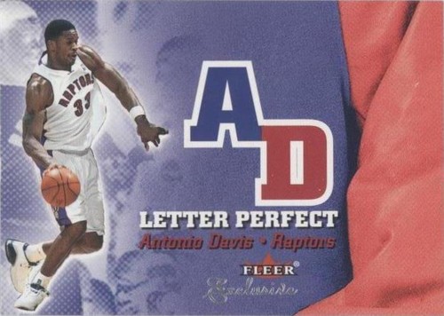 2001-02 Fleer Exclusive - Antonio Davis #15 LP