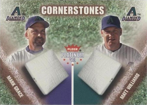 2002 Fleer Platinum - Mark Grace Matt Williams #24 CS