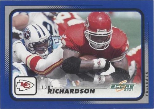 2001 Score Tony Richardson #100