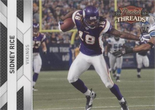 2010 Panini Threads Sidney Rice #83