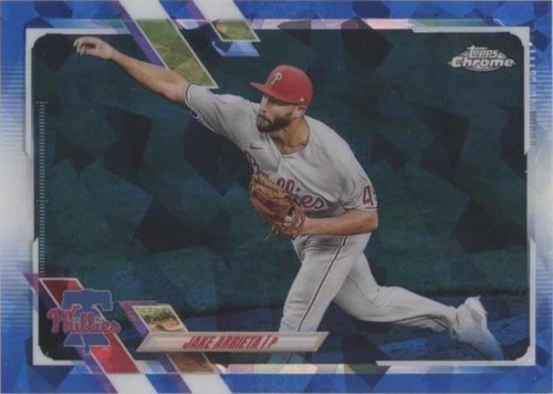 2021 Topps Chrome Sapphire Edition - Jake Arrieta #317