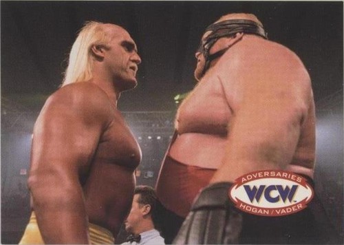 1995 CARDZ WCW Main Event - Hulk Hogan Vader #70